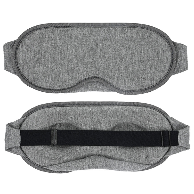 3D Contoured Cup Eye Mask With Storage Bag and Earplugs