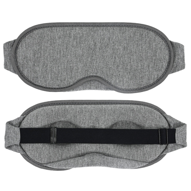 3D Contoured Cup Eye Mask With Storage Bag and Earplugs