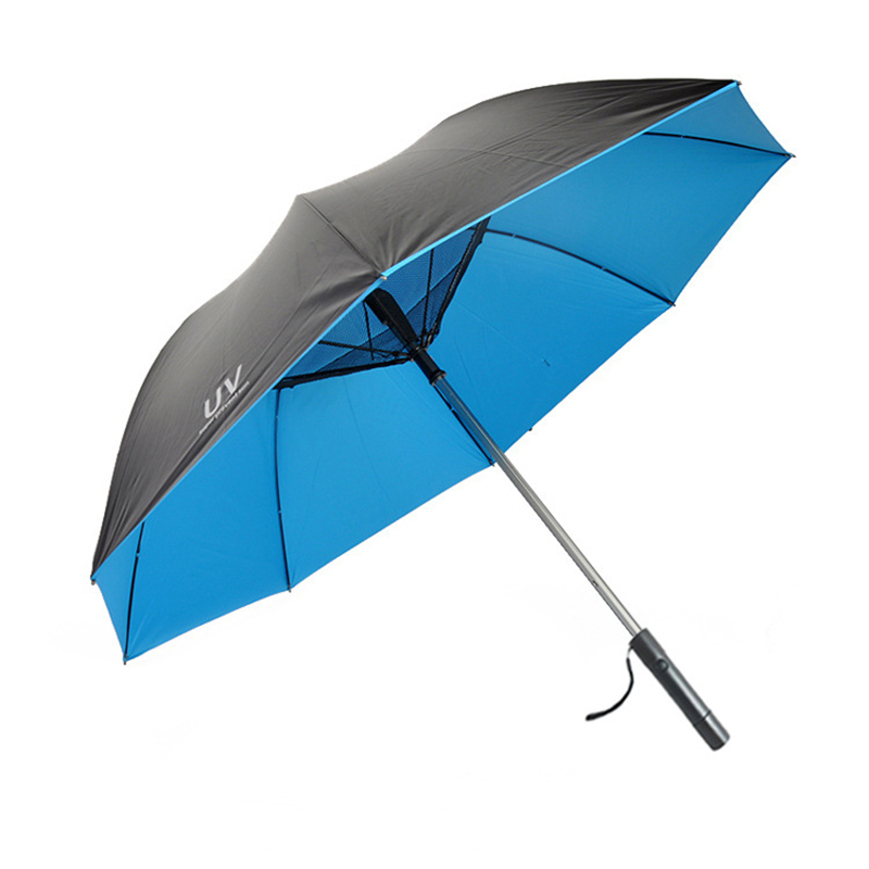 3 In 1 Umbrella With Fan And Power Bank