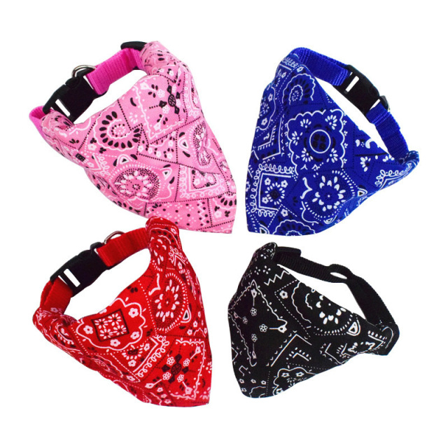 Adjustable Pet Triangle Bandanna