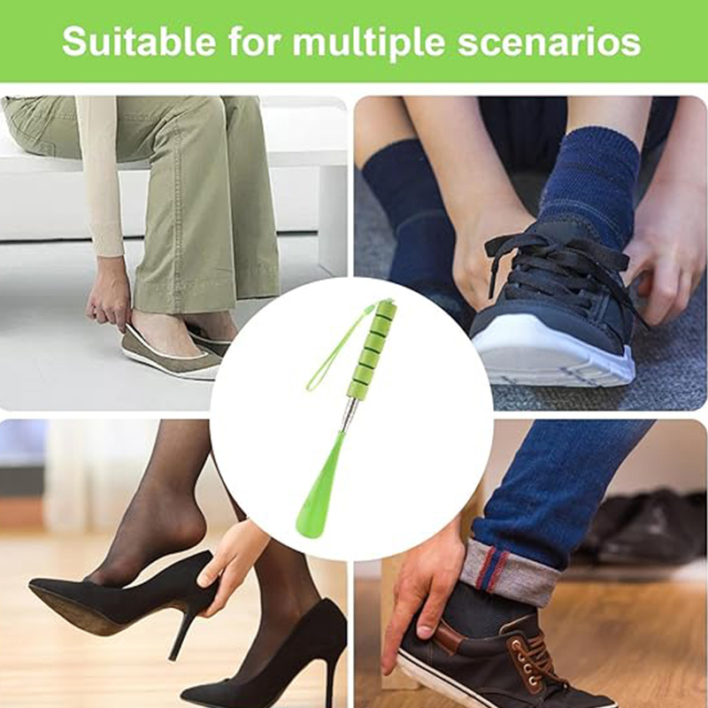 Adjustable Telescopic Spring Shoehorn