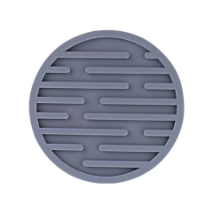 Anti-Slip Silicone Round Coasters