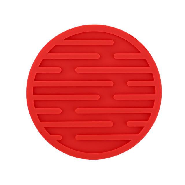 Anti-Slip Silicone Round Coasters