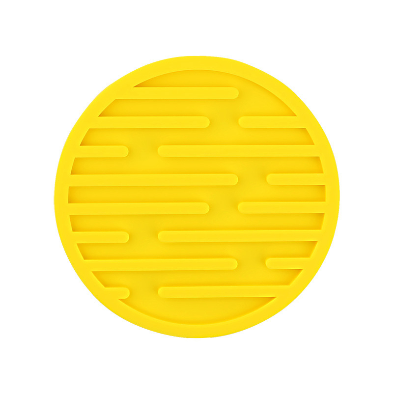 Anti-Slip Silicone Round Coasters