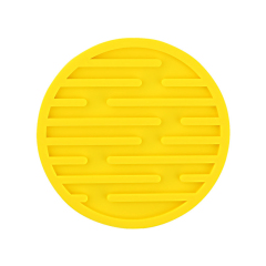 Anti-Slip Silicone Round Coasters