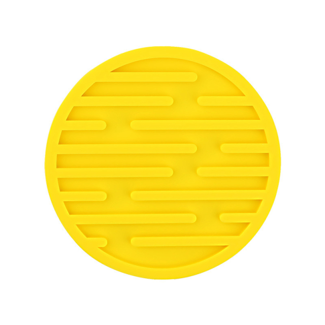 Anti-Slip Silicone Round Coasters