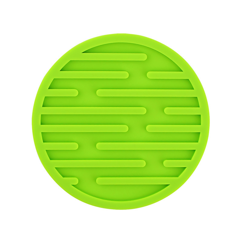 Anti-Slip Silicone Round Coasters