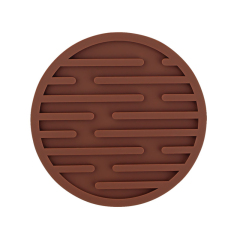 Anti-Slip Silicone Round Coasters