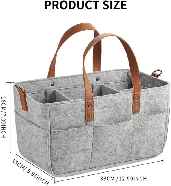 Baby Diaper Caddy Organizer