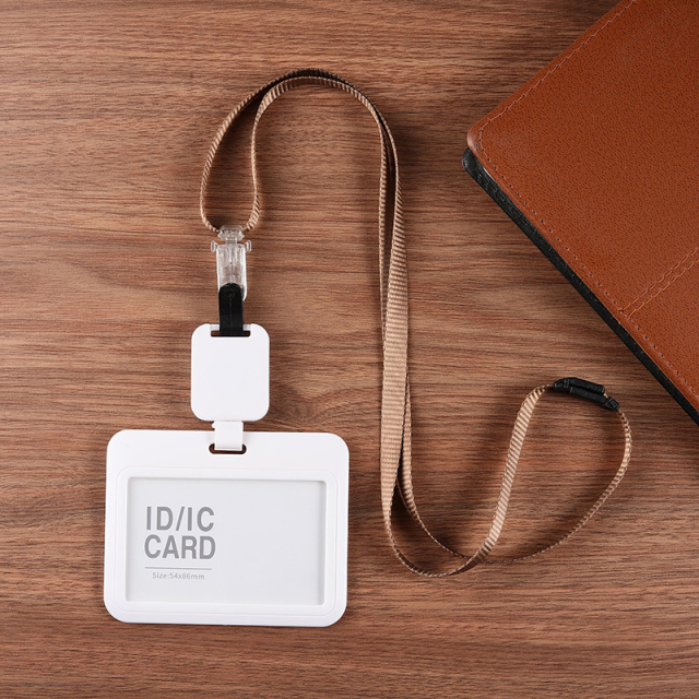 Badge Holders with Adjustable Lanyards