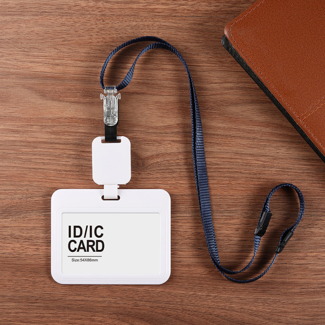 Badge Holders with Adjustable Lanyards
