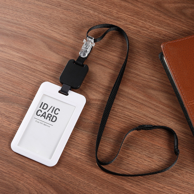 Badge Holders with Adjustable Lanyards