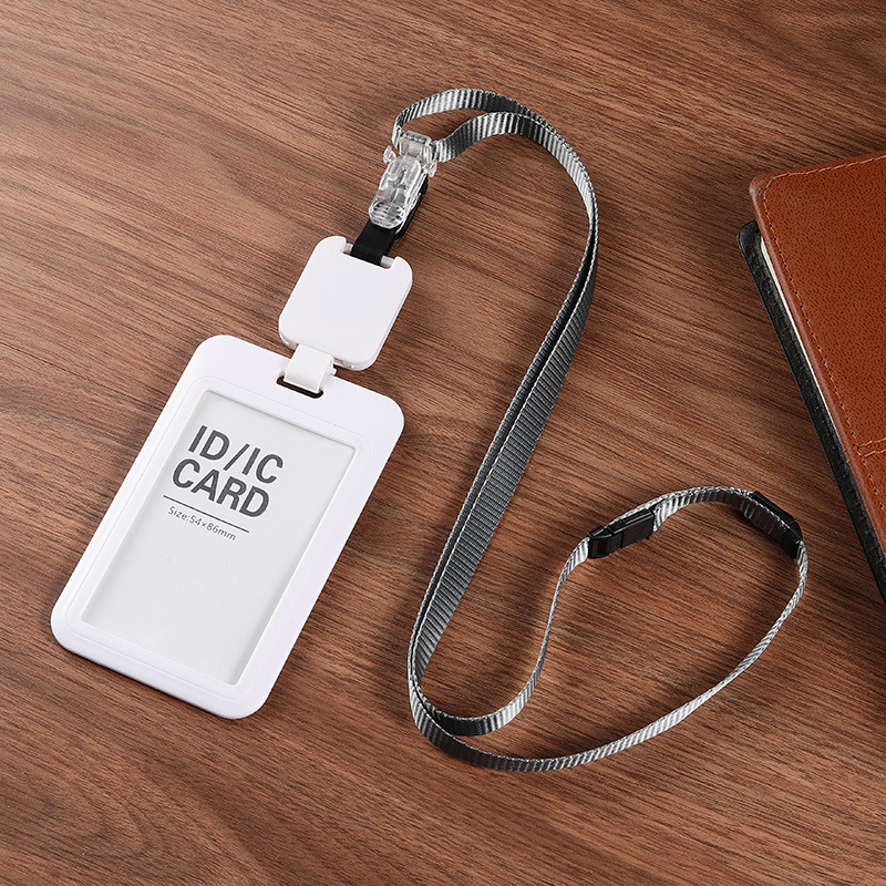 Badge Holders with Adjustable Lanyards