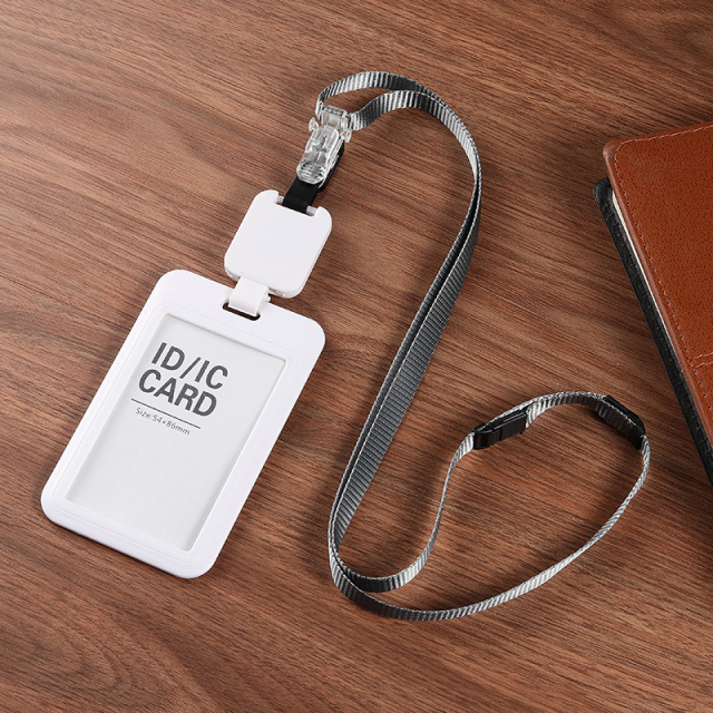 Badge Holders with Adjustable Lanyards