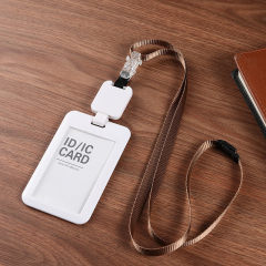 Badge Holders with Adjustable Lanyards