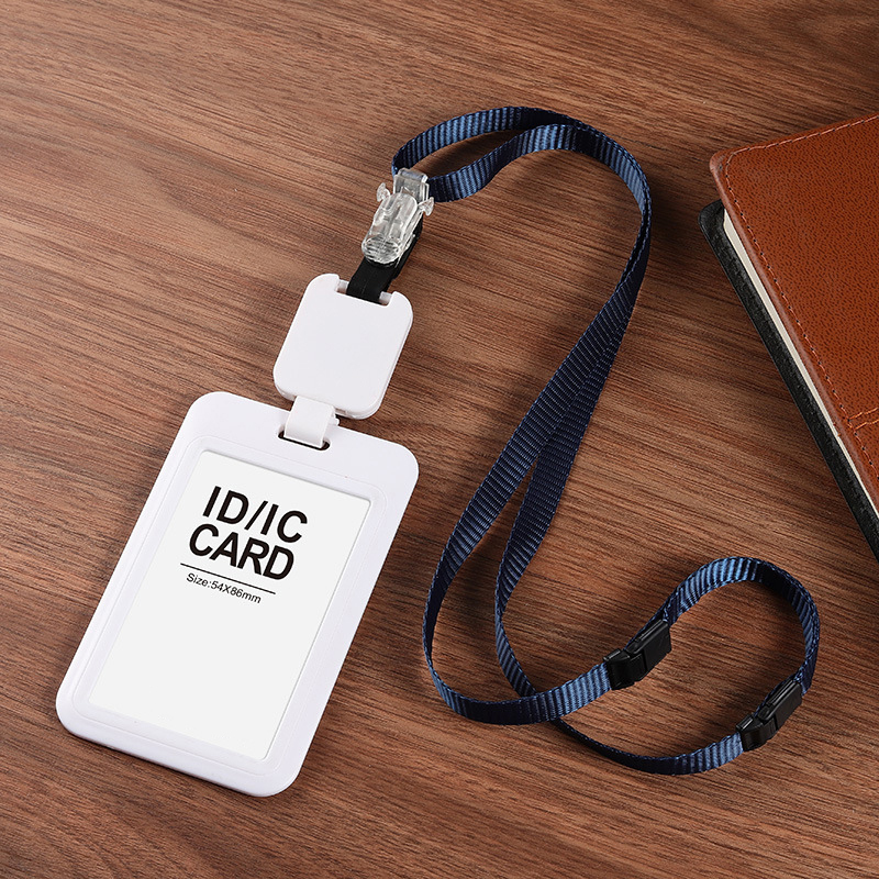 Badge Holders with Adjustable Lanyards