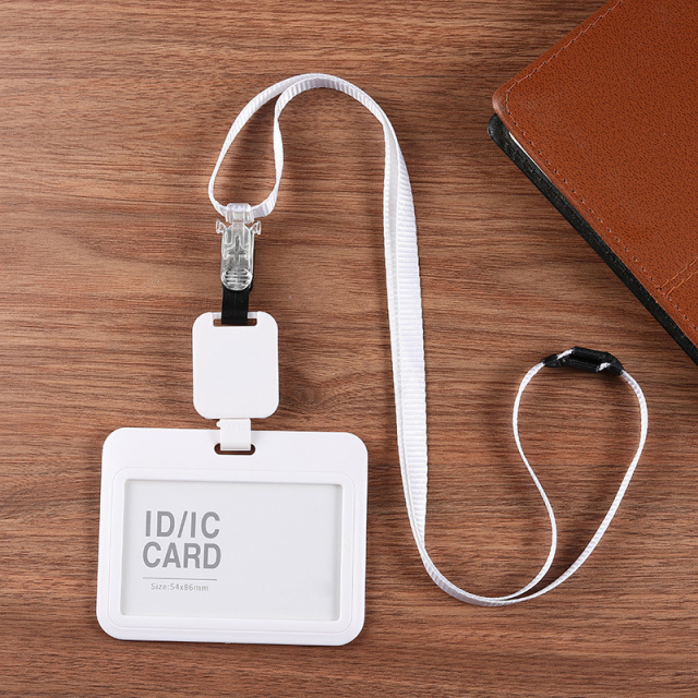 Badge Holders with Adjustable Lanyards