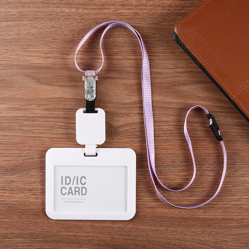 Badge Holders with Adjustable Lanyards