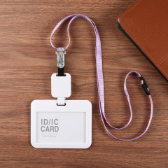 Badge Holders with Adjustable Lanyards
