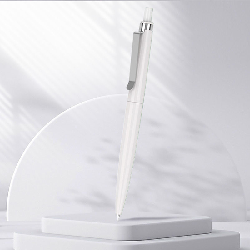Ballpoint Pen With Chrome Trim