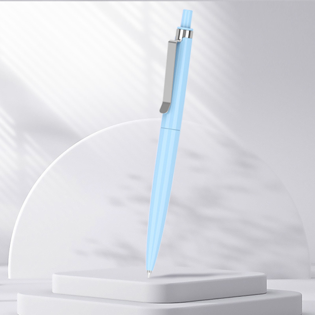 Ballpoint Pen With Chrome Trim