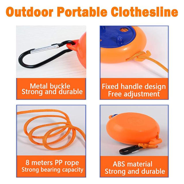 Camping Retractable Clothesline