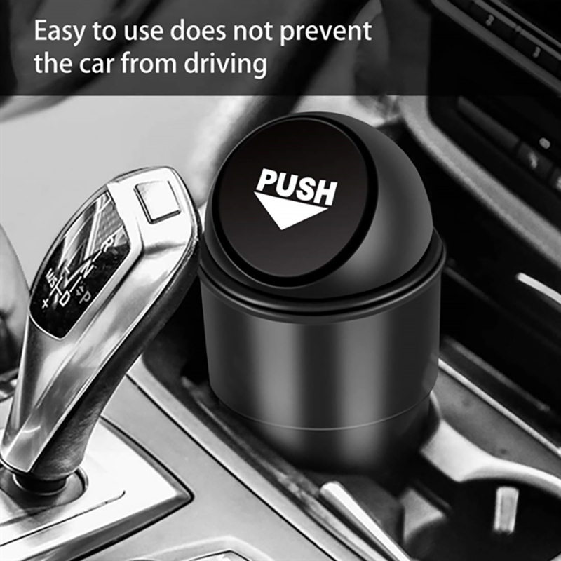 Car Garbage Can With Lid