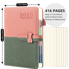 English Calendar Notebook