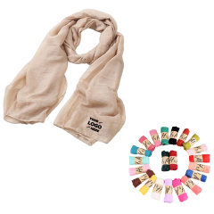 Fashion Long Cotton-Linen Scarf