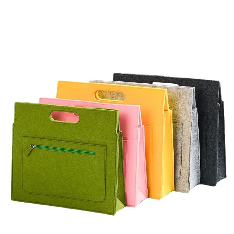 Felt Document Tote Bag
