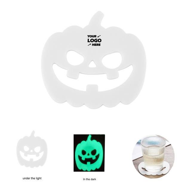 Halloween PVC Pumpkin Coasters
