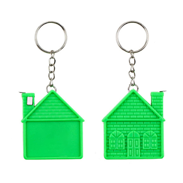 House 3 FT Tape Measure Key Chain