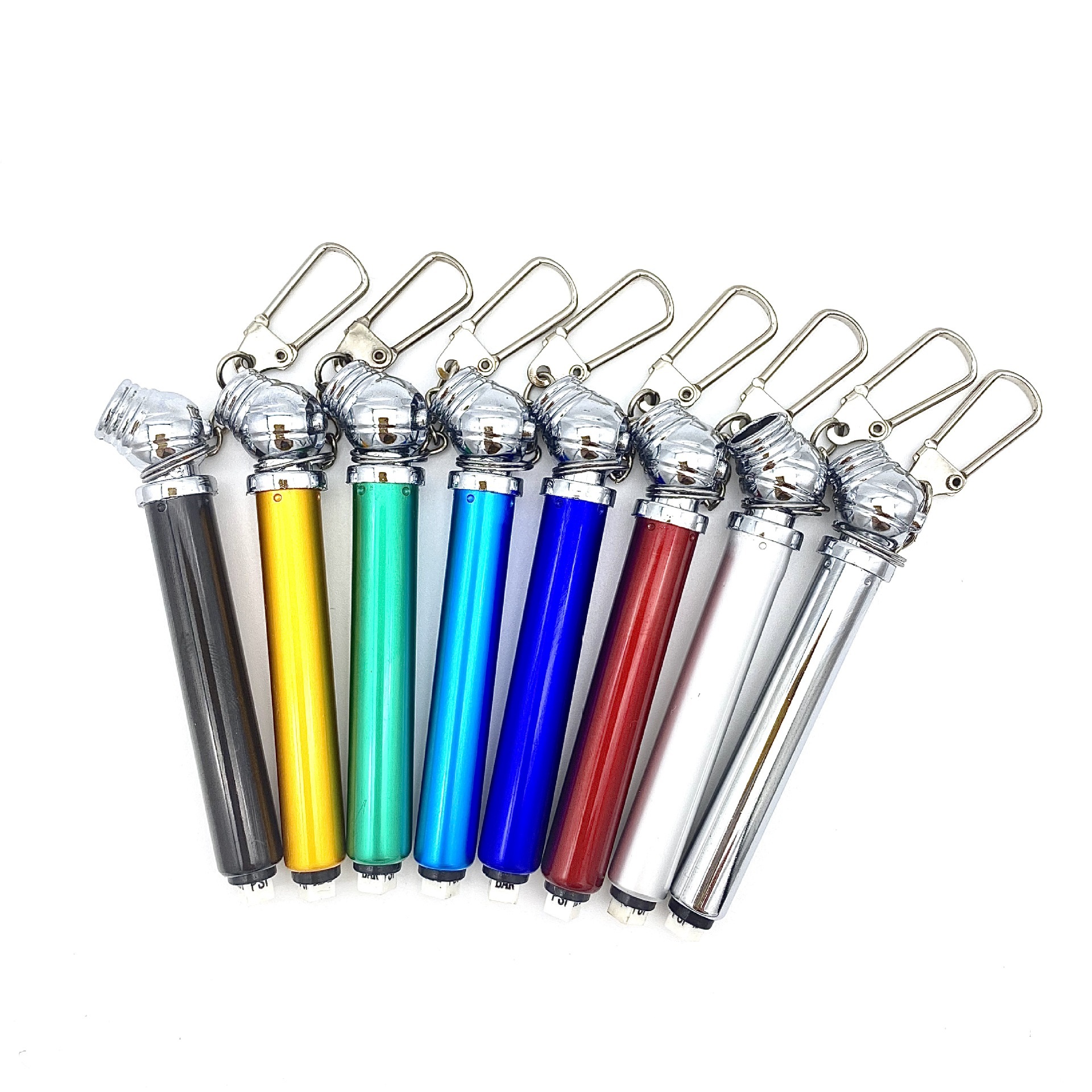 Mini Tire Gauge Key Chain