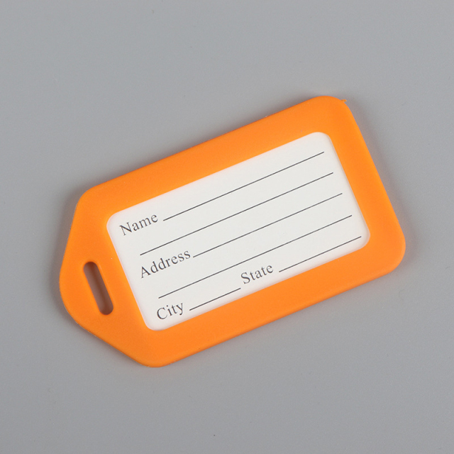 Plastic Luggage Identifiers with Lanyard