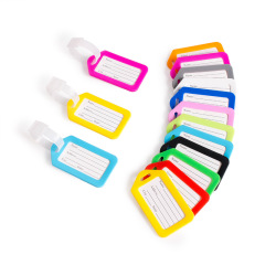 Plastic Luggage Identifiers with Lanyard