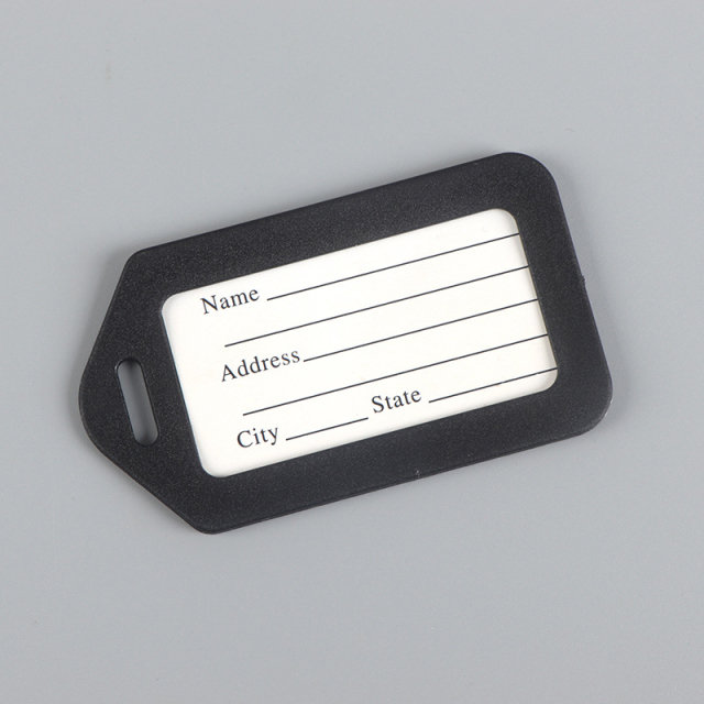 Plastic Luggage Identifiers with Lanyard