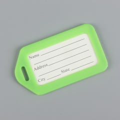 Plastic Luggage Identifiers with Lanyard