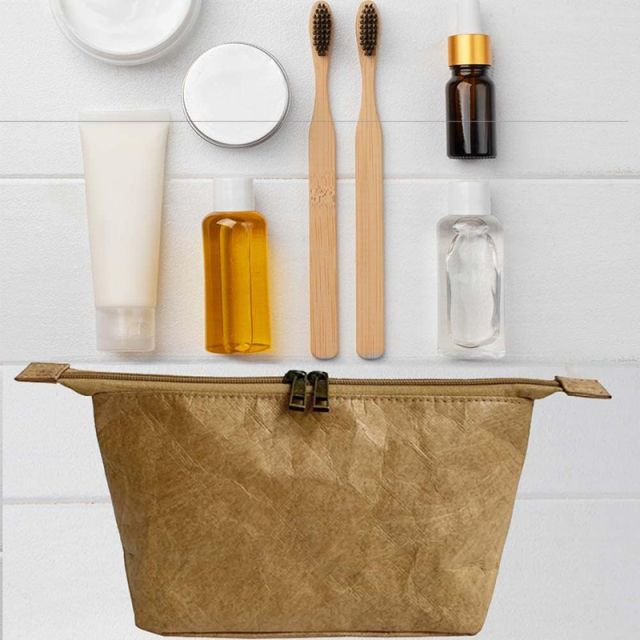 Resistant Tyvek Makeup Bag
