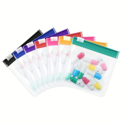 Reusable Zippered Pill Pouch