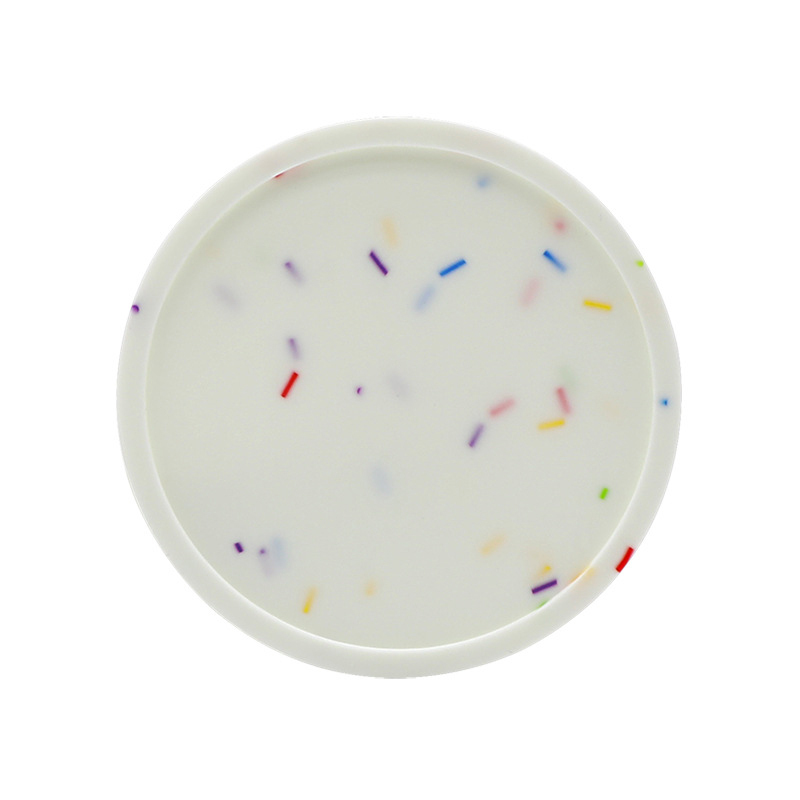 Round Silicone Coasters