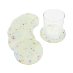 Round Silicone Coasters