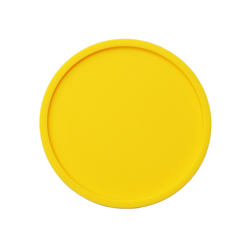Round Silicone Coasters For Tabletop Protection