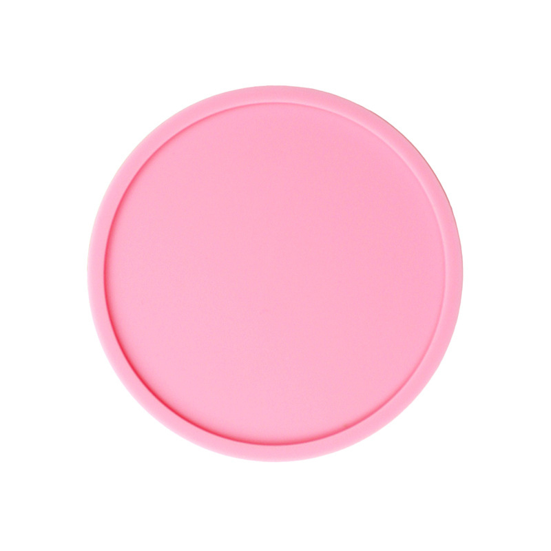 Round Silicone Coasters For Tabletop Protection