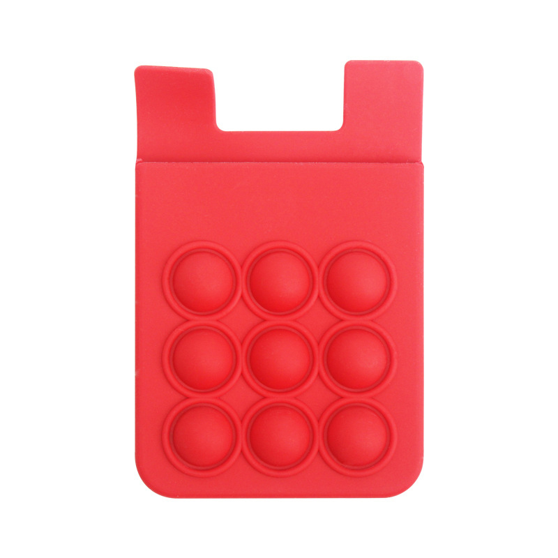 Silicone Phone Card Holder Pocket