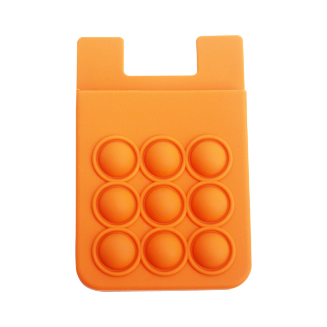 Silicone Phone Card Holder Pocket