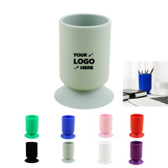 Silicone Suction Cup Pen Holder