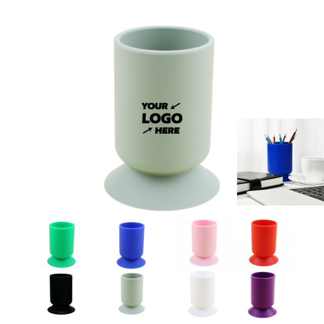 Silicone Suction Cup Pen Holder