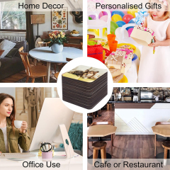 Square MDF Sublimation Coasters