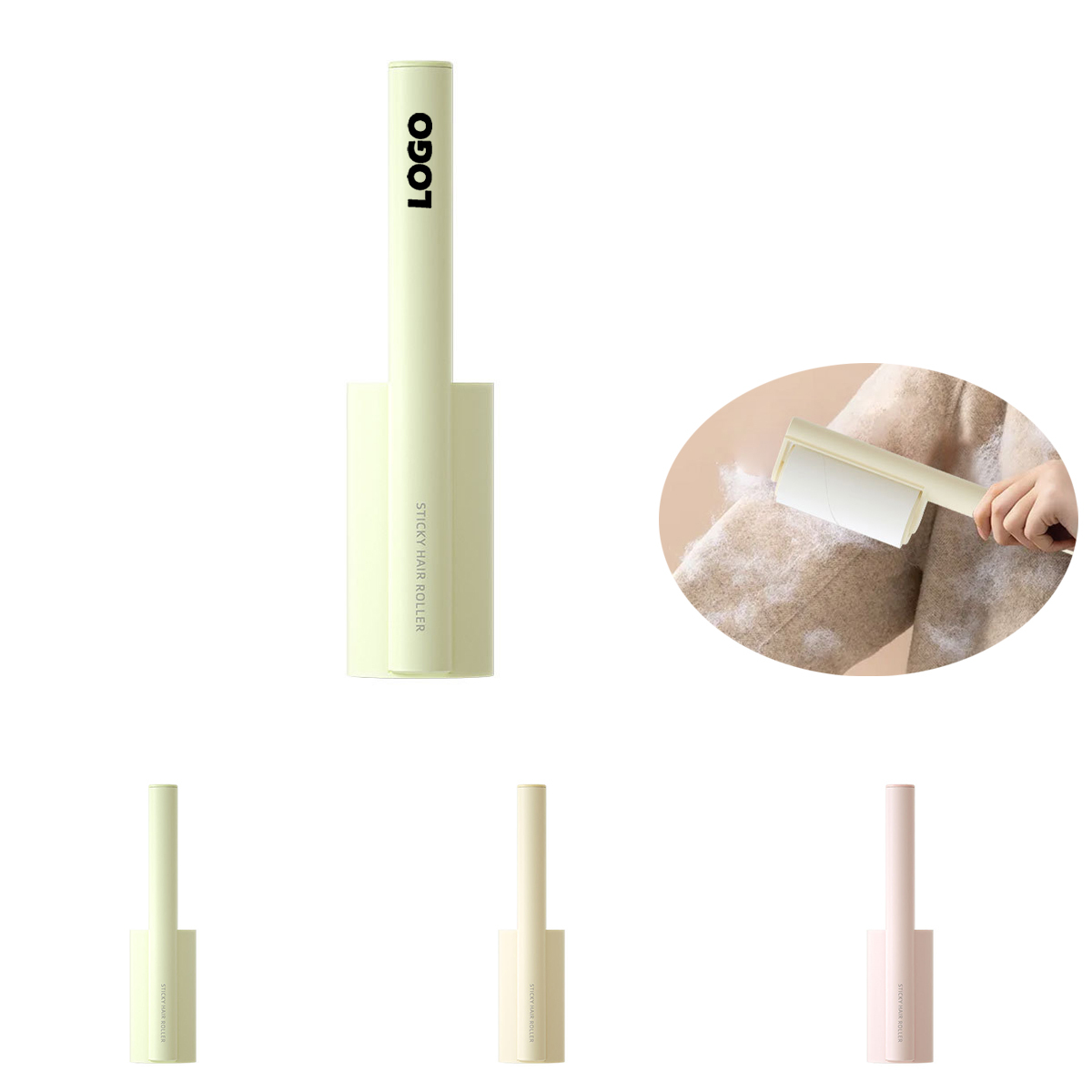 Standing Type Sticky Lint Roller