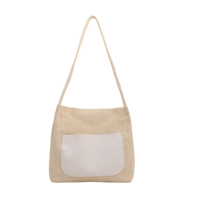 Summer New Retro Woven Tote Bag